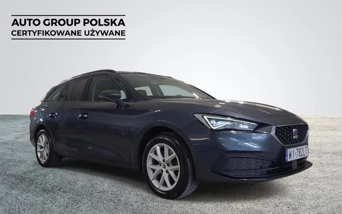 Seat Leon cena 89900 przebieg: 104000, rok produkcji 2021 z Trzciel małe 326